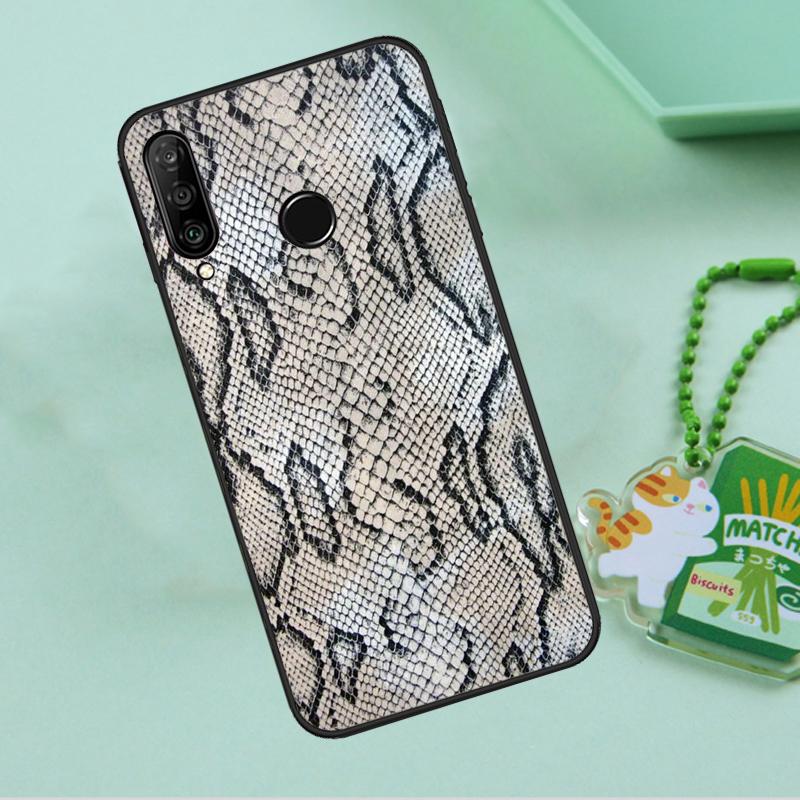 Snake Texture For Huawei Nova 10 9 SE 5T 12s 12i 11i Y91 Y90 Y60 Y70 Y72 Y61 P20 P40 P30 Lite P60 Pro Case