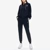 Fila Solid Color Casual Knit Hoodie Women Outerwear Black F11W229501F-BK