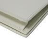Used 9921 Business Card Holder 468994 7946 Grain Powder Textured Leather Bifold Logo Ivory Unisex from Japan AUTHENTIC