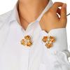 Premium-Knopfabdeckungs-Set Strassbesetzte Clips | Hemdblusenkleid Two-in-One | Nahtlose Montage | Weihnachtsgeschenk-Auswahl