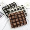 Winter Plaid Pashmina Shawls Scarf Woman Winter Warm Scarves Fashion Lady Long Wraps Thickened Cashmere Like Muffler Neckerchief