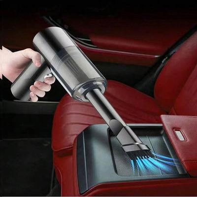 1pc Aspirapolvere senza fili Doppio uso per casa e auto 120W Aspirapolvere potente ad alta potenza Nero