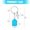 Sturdy Zinc Alloy Pickleball Paddle Keychain Sports Inspired Design Lightweight and Portable for Keys or Bags Perfect Gift Item