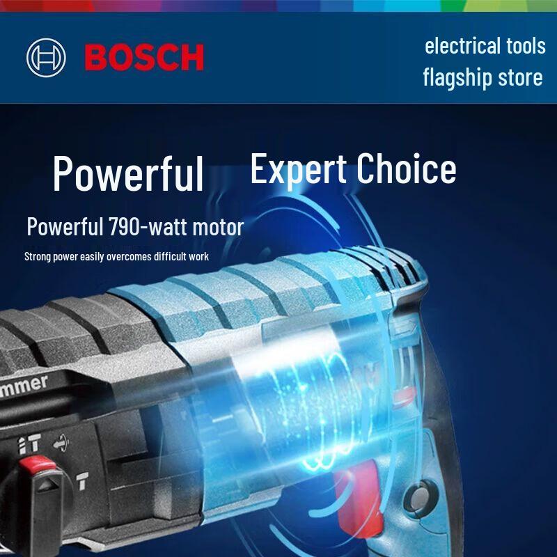 Bosch GBH2 Series Electric Rotary Hammer Drill CN plug (adapter included)