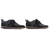 Excellent HERMES sneakers partner H logo, partly suede leather black 40 172408Z Used
