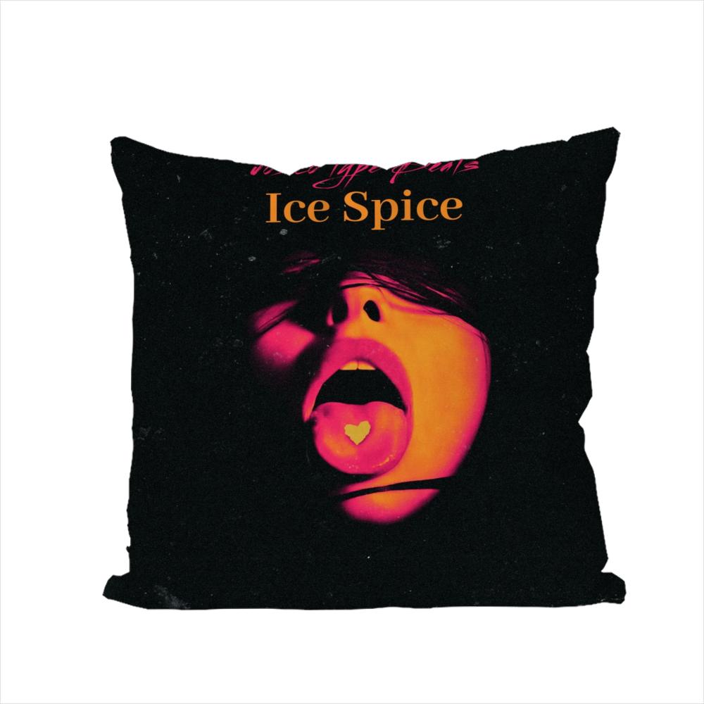 

Singer Ice Spice Pillow Case For Car Sofa Decorative Home Doublesided Print Plush Square Throw Pillow Cushion Cover 30x30cm