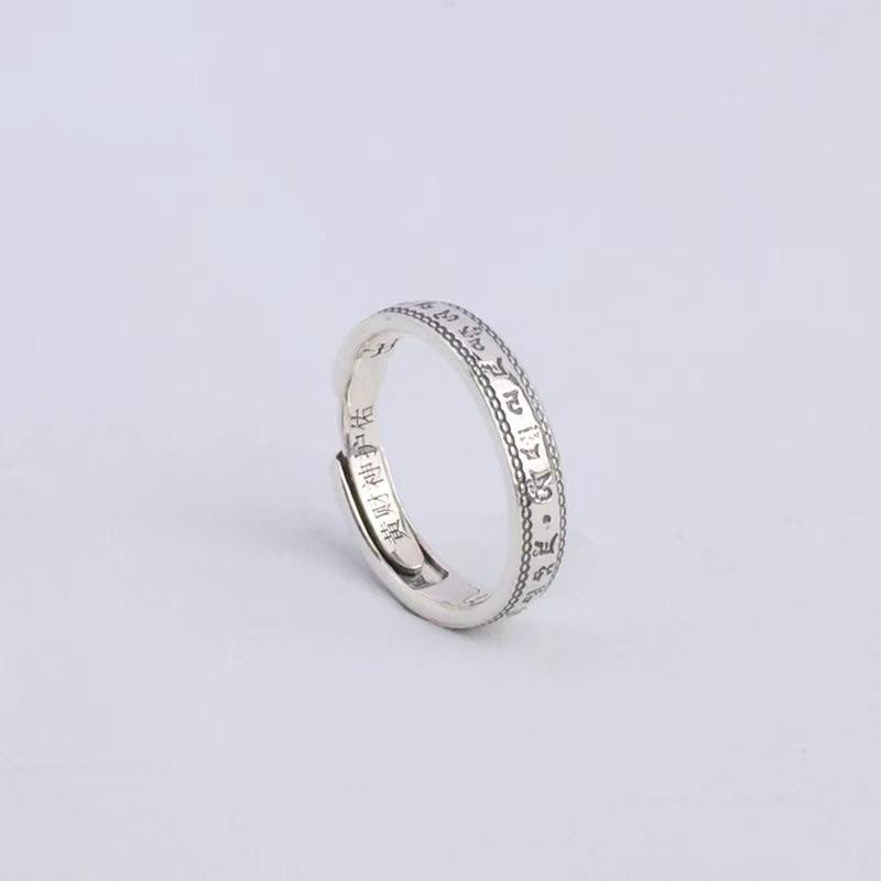 

Artistic Yellow God of Wealth Ring, Vintage Thai Silver Craftsmanship, Adjustable Ring Opening Adjustable