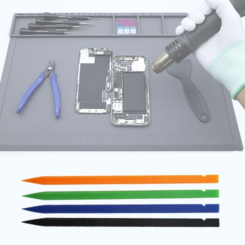 Pack Of 50 Plastic Pry Tool For Electronics Repair With Double Head Design And Ergonomic Grip In Multiple Color