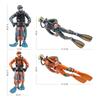 Realistic Hand-Painted Plastic Diver Figurine - Underwater Explorer Ornament Toy