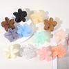 Matte Flower Claw Clips Women Hair Claws Floral Cute Hair Accessories Hair Clips For Girls Sweet Clamp Barrettes