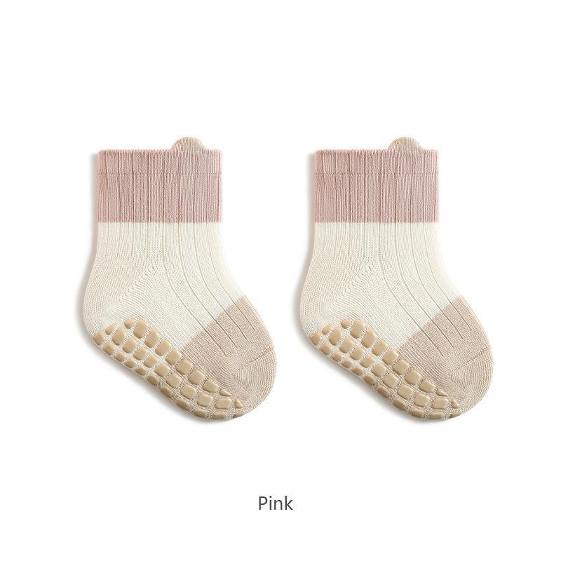 Baby Anti Slip Socks With Crawling Toddlers Socks Learning To Walk Safely Non-slip Baby Socks For Newborn Babies