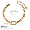 Personalized Natural Stone Pearl Love Hollow Bracelet Versatile Oil Drop Red Pepper Stainless Steel Croissant Bracelet