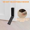Kick Down Door Stoppers Self Adhesive Pedal Door Stop Doorstop Holder No Drilling Stainless Steel Anti-Slip
