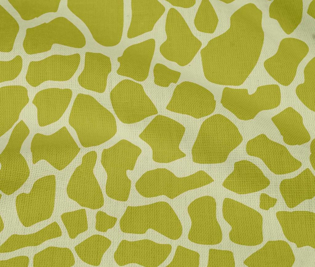 oneOone Cotton Flex Lime Green Fabric Giraffe Animal Skin Sewing Fabric By The Yard Printed Diy Clothing Sewing Supplies 40 Inch