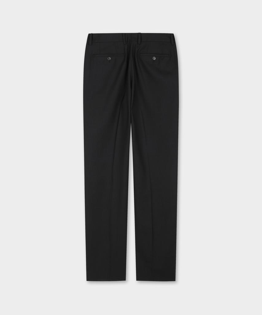 BROOKS BROTHERS Wool Trousers (Black) (Bbptmbg101)