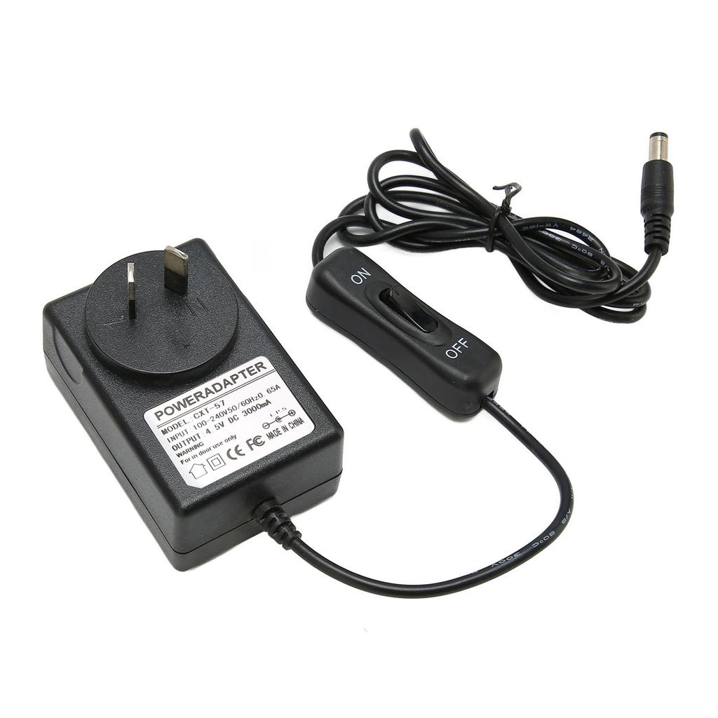 Foam Cutter Power Adapter 4.5V 3000mA 50 60Hz Input Strong Plasitc Metal Hot Wire Cutter Adaptor 100‑240V AU Plug 18W