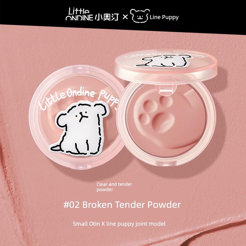 Little Odin Line Art Puppy Blush Cream L