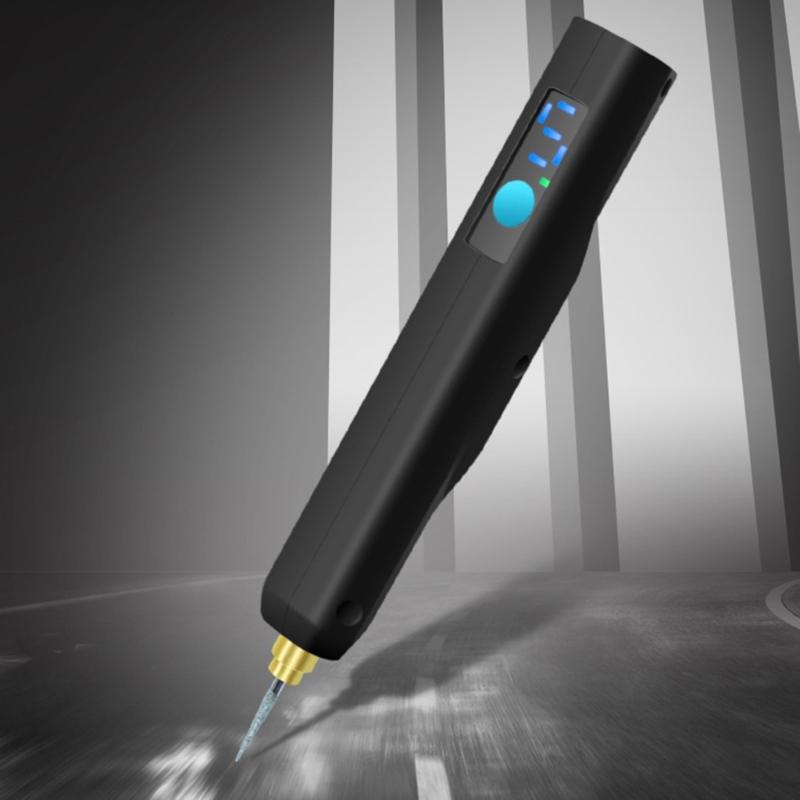 Mini-Elektro-Gravierschleifer, tragbare 3,7-V-Schleifmaschine, USB-Aufladung, kleines Gravierwerkzeug, Entfernung von Metallrost