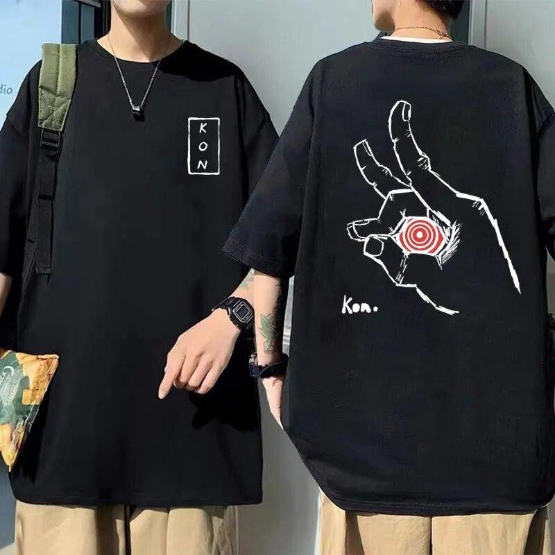 Tricou cu imprimeu Anime japonez Chainsaw unisex Hayakawa Aki Fox Devil Kon Tricou unisex din bumbac moale Tricou unisex femei Unisexga Streetwear