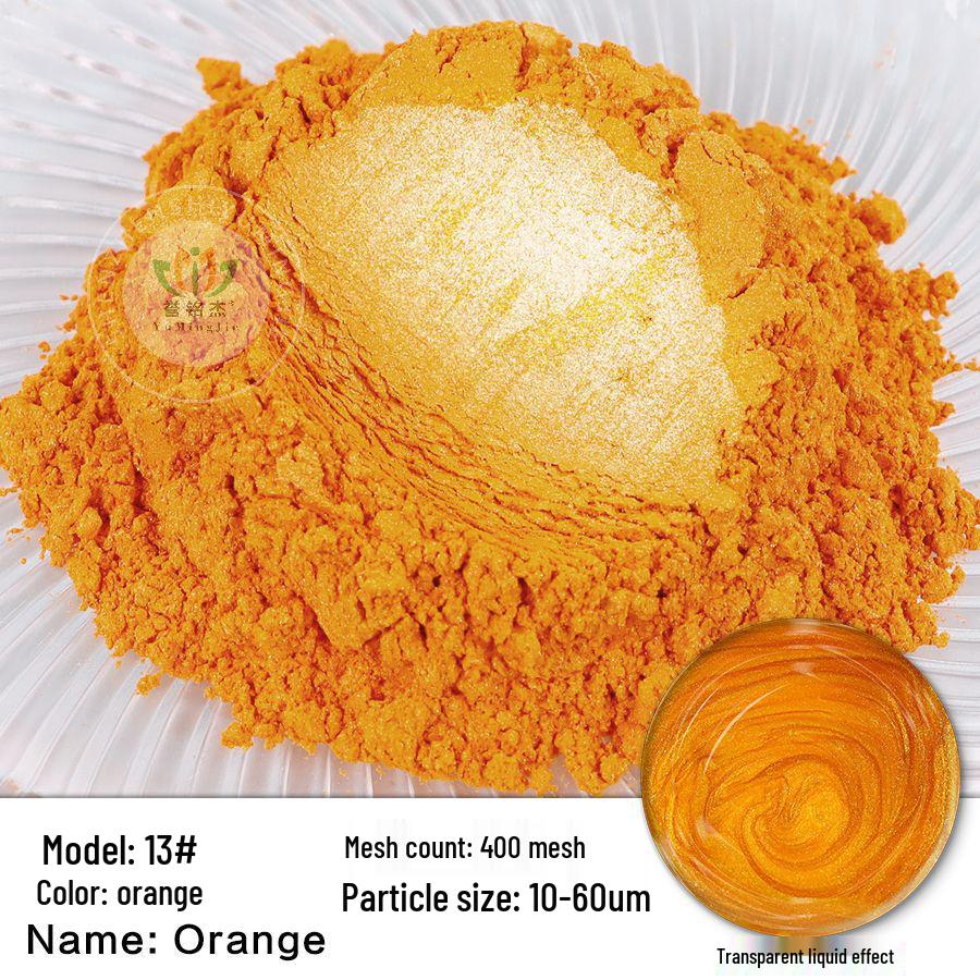 120 Color Chameleon Pearlescent Mica Powder for Epoxy Resin, Paint, and Watercolor
