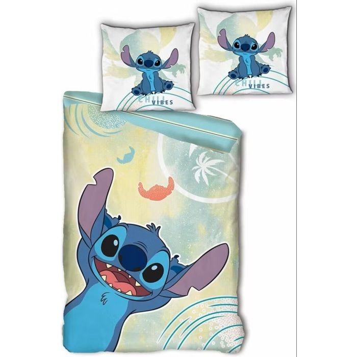 LILO & STITCH - Parure De Lit 140x200cm 'Coton BIO'