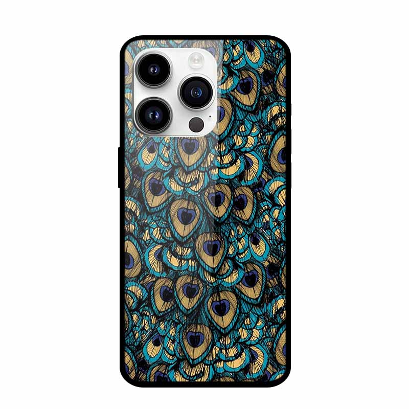 Tempered Glass Case For iPhone 15 Pro Max Hard Glass Back Cover For iPhone 15 Plus iPhone15 Phone Cases Bumper Colorful Shell