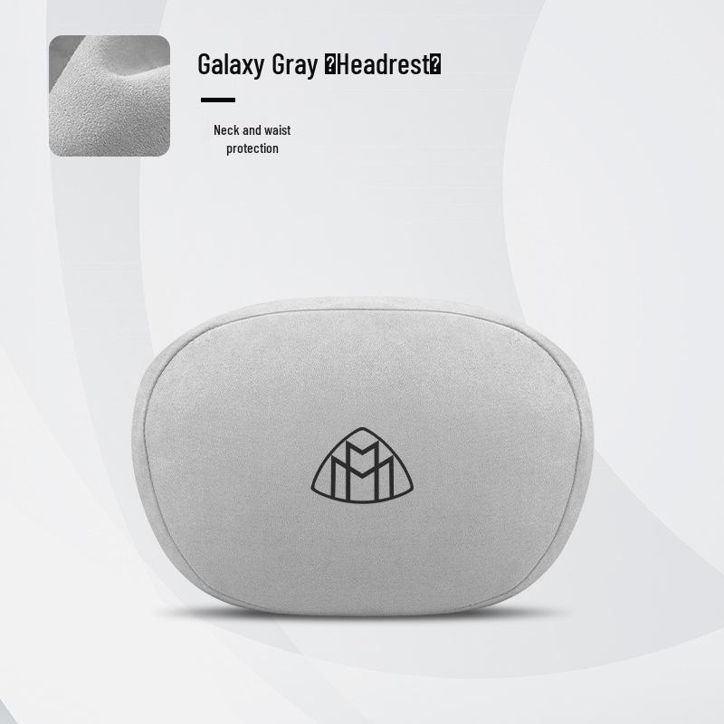 Maybach Mercedes-Benz Xiaomi SU7 Car Neck & Lumbar Support Cushion - Purple