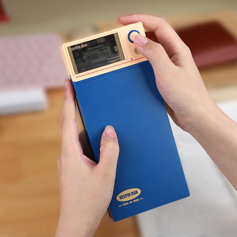 

Універсальний смартфон Блокування таймера Портативний студент Самодисципліна Блокування мобільного телефону Обмеження використання мобільного телефону Blue синій