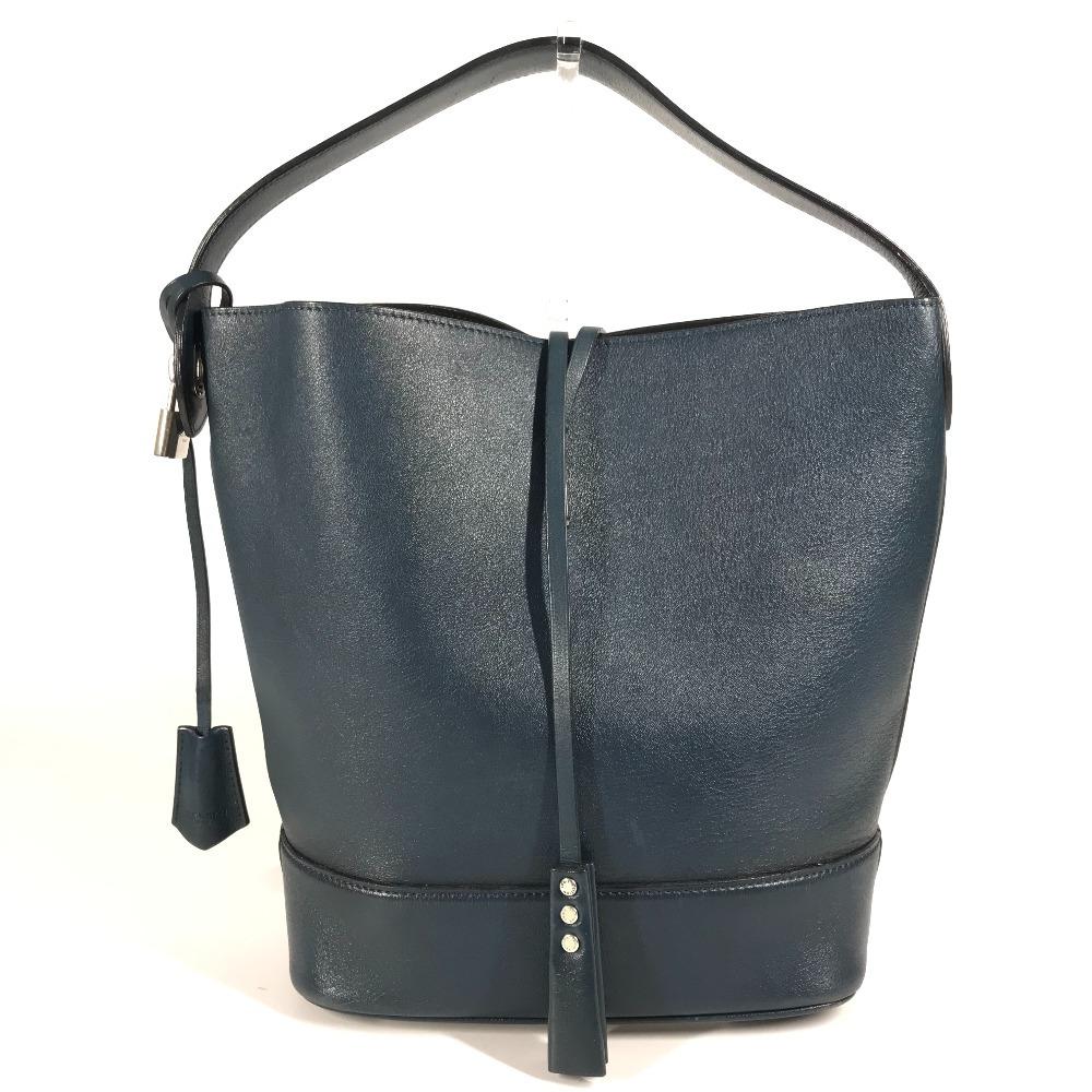 Louis Vuitton M94588 Z gankiem NN14GM Torba Cuir-Nuance Torba na ramię Skóra niebieska