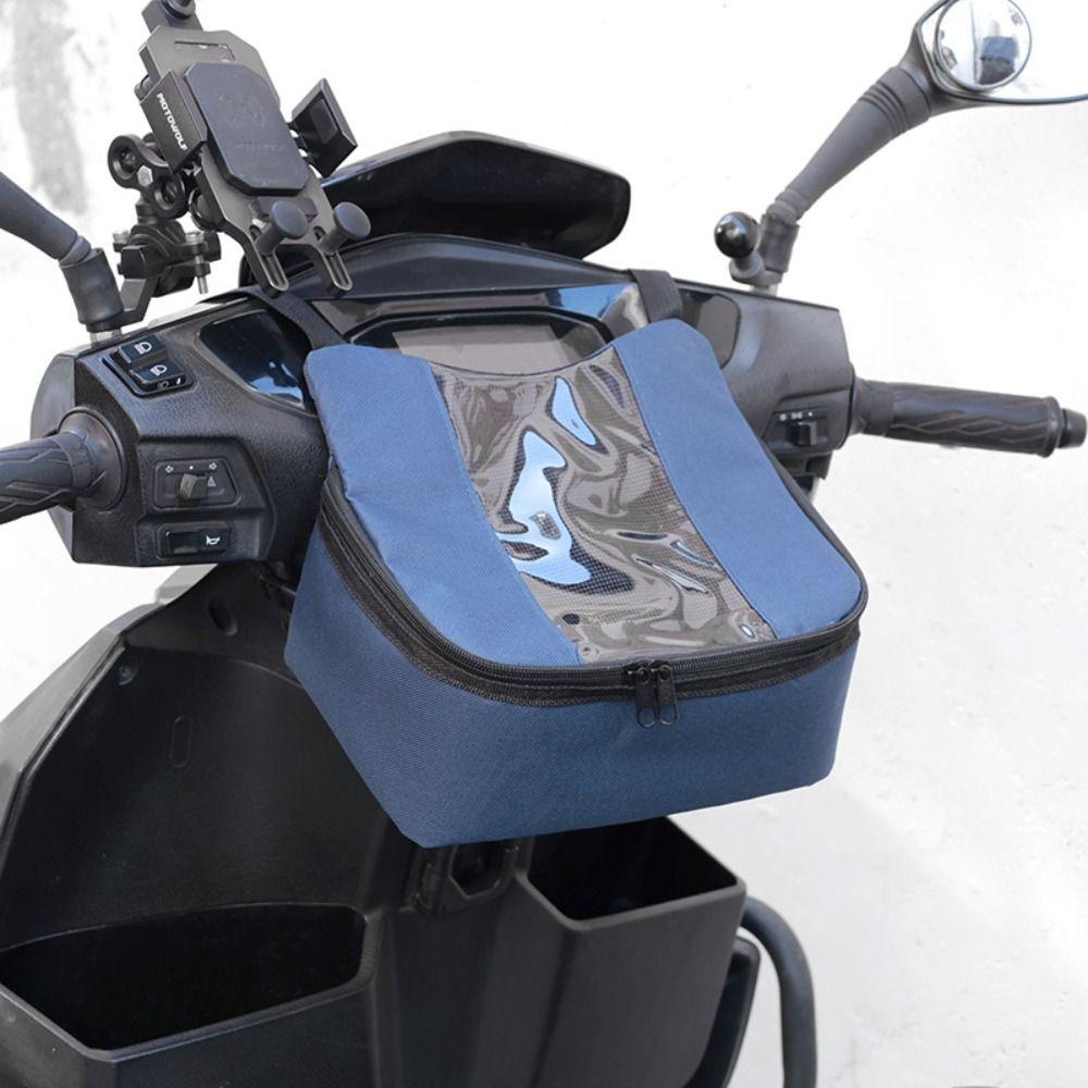 Waterproof Mountain Bike Bag Viewing Window Bicycle Front Bag  Unisex