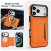 Luxury Leather Magnet Case For iPhone 17 Pro Max 11 12 13 14 15 16 For Magsafe Wireless Charging Wallet Multi Card Slots Cover