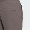Adidas Solid Color Zipper Sun Protection Slim Fit Sports Casual Pants Men Bottoms Charcoal-Gray JD5232