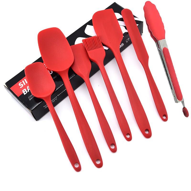 Wutuo 7-Piece Silicone Kitchen Utensil Set