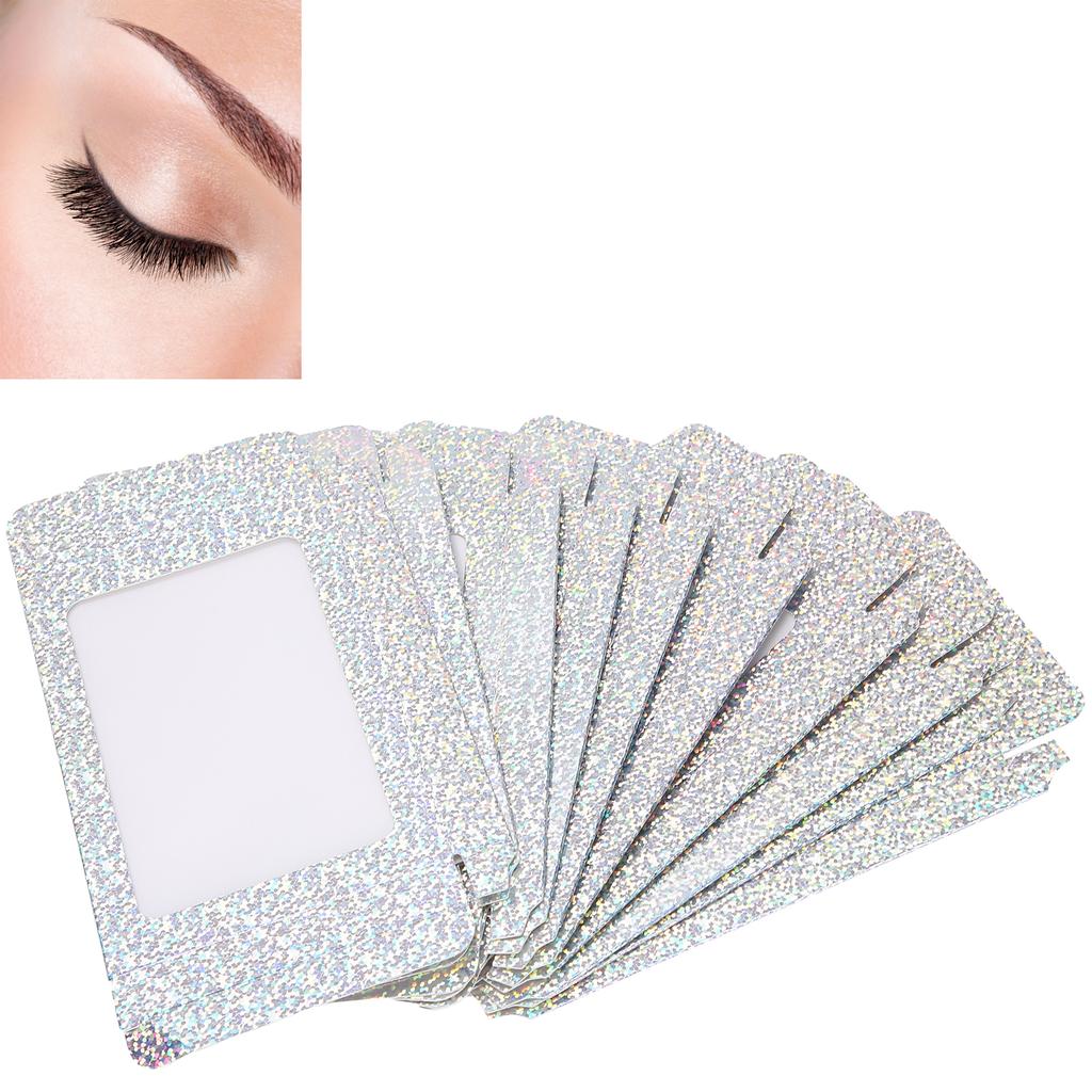 10pcs False Eyelashes Packaging Box Empty Exquisite Eyelashes Storage Box Case AccessoryD15