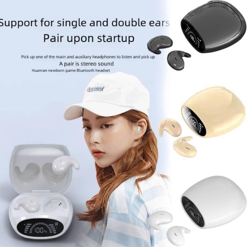 Wireless Bluetooth Earbuds Md528 Comfortable Pain-free Design For Sleeping And Calls
