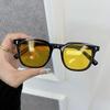 Casual Retro Cat Eye Sunglasses Women Men Vintage Square Female Male Glasses Small Frame Fashion