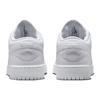 Air Jordan 1 Low GS Triple White 2023 Παιδικά Αθλητικά Παπούτσια 553560-136