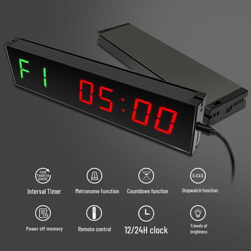 LED Digital Countdown Timer Stopwatch