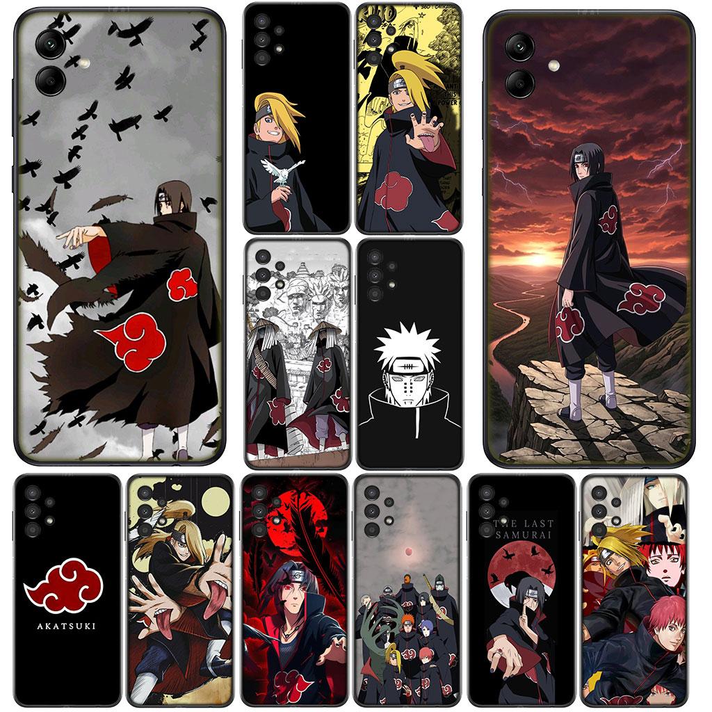 Deidara Narutos Akatsuki Itachi Uchiha Cover for Samsung Galaxy A56 A26 A36 A10 A20 A30 A31 A32 A50 A51 A52 A53 A33 A12 A14 Case