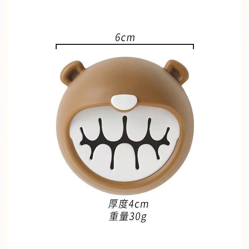 Bear-shaped Towel Rack Bathroom No-Drill Towel Hook Kitchen Cloth Holder Dishcloth Storage