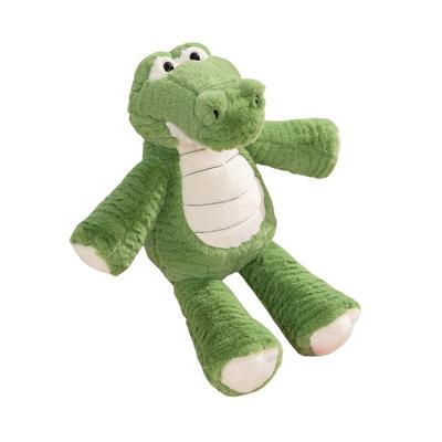 38cm Latest Green Crocodile Doll Stuffed Plush Toy Handmade Doll Cartoon Anime Cute Pillow Children's Birthday Gift Fun Doll