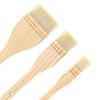 Wool Hake Brushes Long Handle Soft Goat Brush Goat Hair Brush for Watercolor Painting and Dyeing