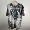 Vintage Affliction Live Fast Wężowa Skóra Logo Y2K Grunge AOP Koszulka Rozmiar 2XL Unisex Koszulka