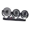 3 Heads Car Fan USB Speed Adjustable Foldable Portable Car Cooling Fan with Phone Holder for Vehicles Cars Trucks SUVs
