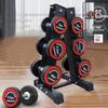 Yito Rubber-Coated Fixed Dumbbell Set