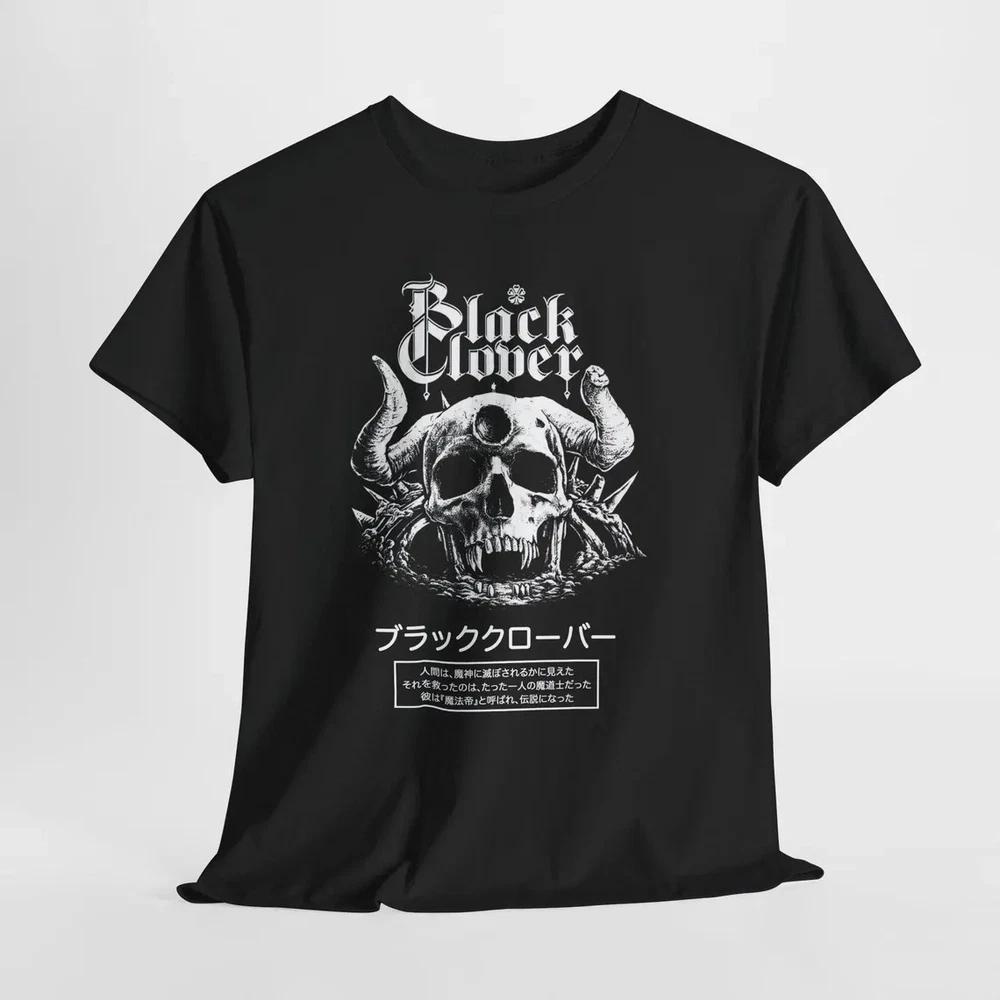 Asta Black Clover Shirt Anime Magic Knight Tee Demon TShirt2 S