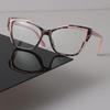 Minimalist Trendy Transparent Glasses Retro Cat Eye Frame Eyeglass Women Men Retro Clear Lens Frame Glasses Oculos