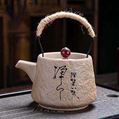 400ml Retro Japonská Kungfu Konvička Keramická Čajová Sada Yixing Konvička Jíl Puer Čajová Konvička a Sada Šálků Čajové Nádobí Čajové Nádobí Konvice na Vodu Hrnečky