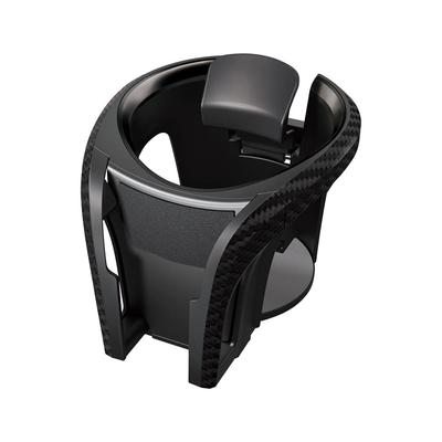 Tsuchiya Yac Auto-Klimaanlagen-Getränkehalter für Smartphones und Carbon-Getränke, Fiber, Schwarz, PF-391