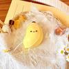 Cartoon Banana Squeeze Toy Anxiety Stress Relief Banana Pinch Sensory Toy Teens Adults Soft TPR Calming Fruit Fidget Toy